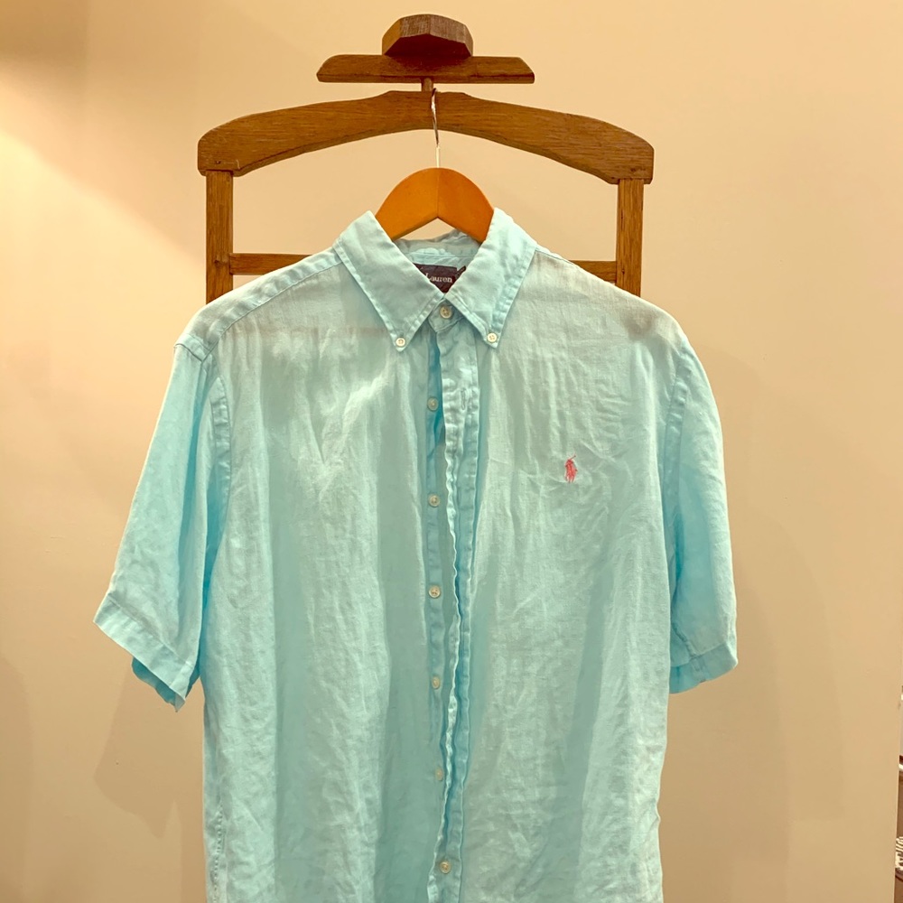 Polo linen button down